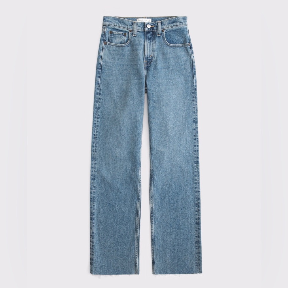 Abercrombie 90s high rise relaxed jeans